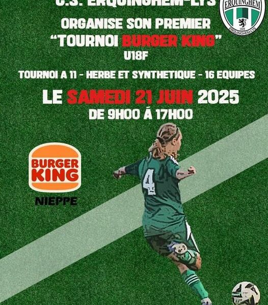 Tournoi Burger King U18F d’Erquinghem-Lys