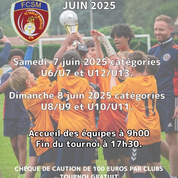 Tournois U9 et U11 Christophe Sotelo de Sarlat-la-Canéda