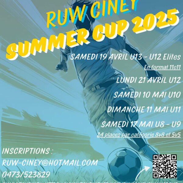 RUW Ciney Summer Cup U8 et U9
