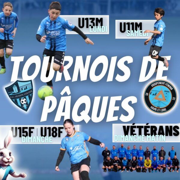 Tournoi de Pâques 2026 U7 du FC Oudon Couffé – Oudon