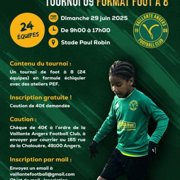 Festi Vaillante U9 à 8 de la Vaillante d’Angers FC