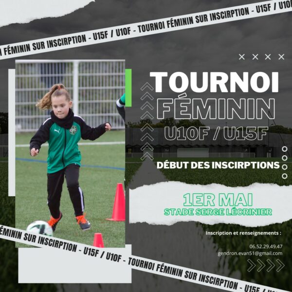 Tournoi U10F et U15F – Cormontreuil