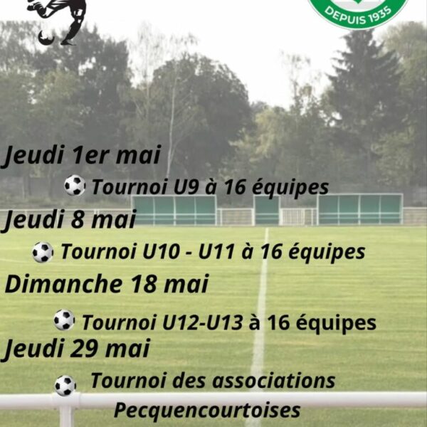 Tournoi U13 de l’US Pecquencourt