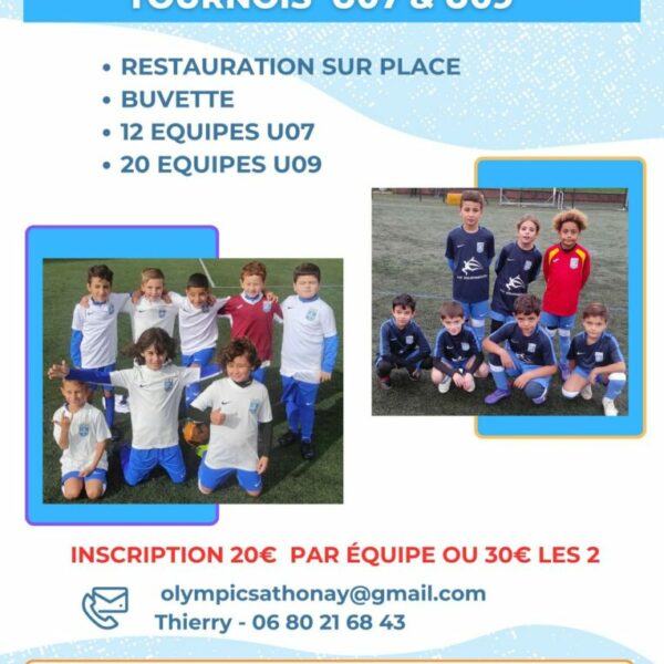 Tournois U7 et U9 de l’Olympic Sathonay-Camp