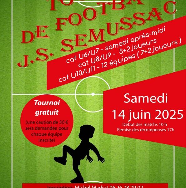 Tournois U7, U9 et U11 de la JS Semussac