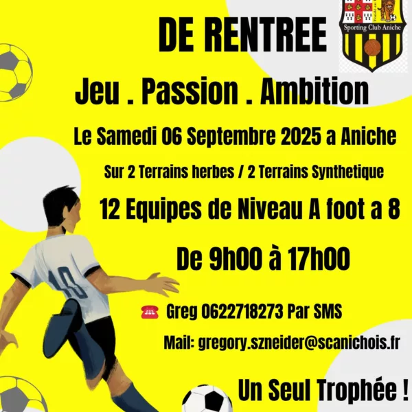 Tournoi U13 du SC Aniche