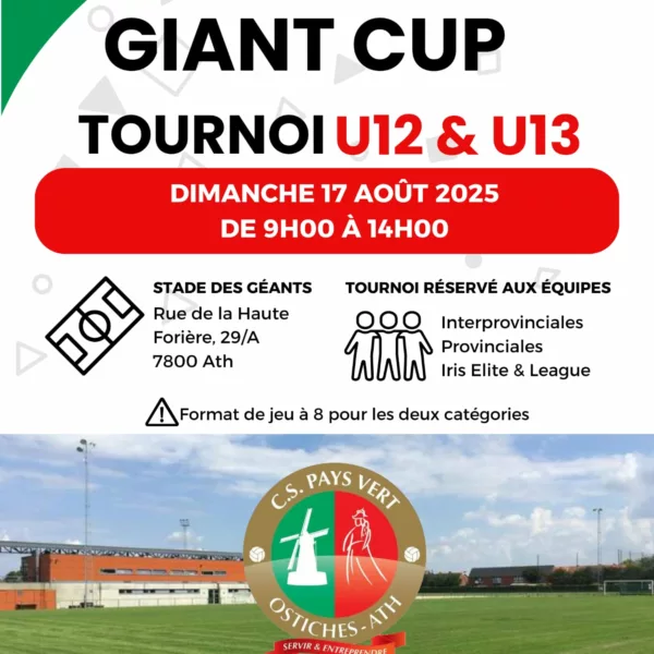 Summer Cup U12 & U13 du CS Pays Vert Ostiches – Ath