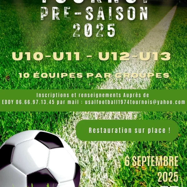 Tournois U10, U11, U12 & U13 de l’USA Liévin
