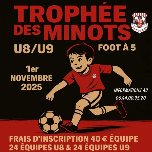 Trophée des Minots 2025 U9 de L’Olympique La Peyrade FC