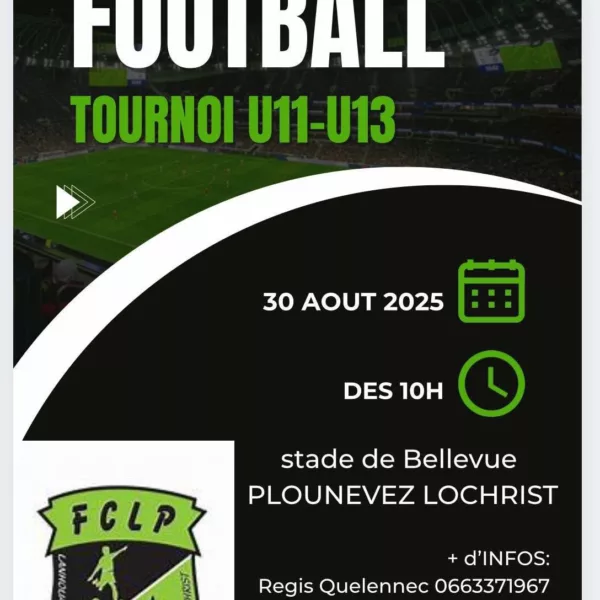 Tournois U11 & U13 du FC Plounévez-Lochrist
