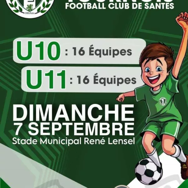 Tournois 2025 U10 & U11 du FC Santes
