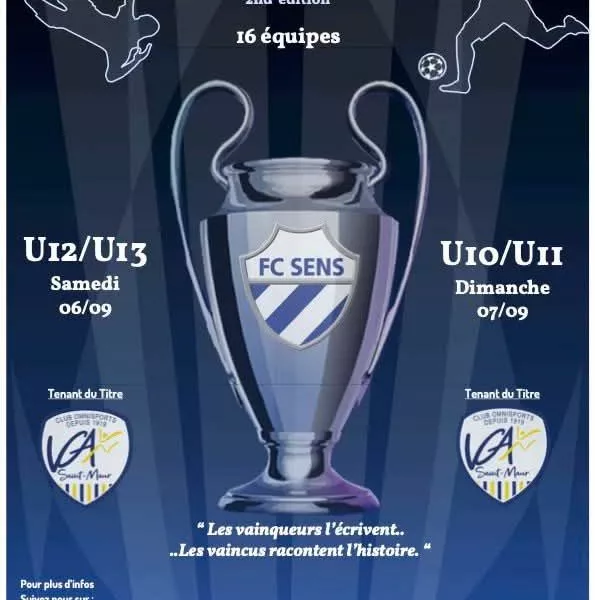 Tournoi U13 du FC Sens