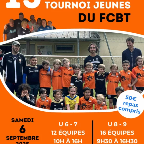 15ème Tournoi de jeunes 2025 U7 & U9 du FC Blangy-Tronville