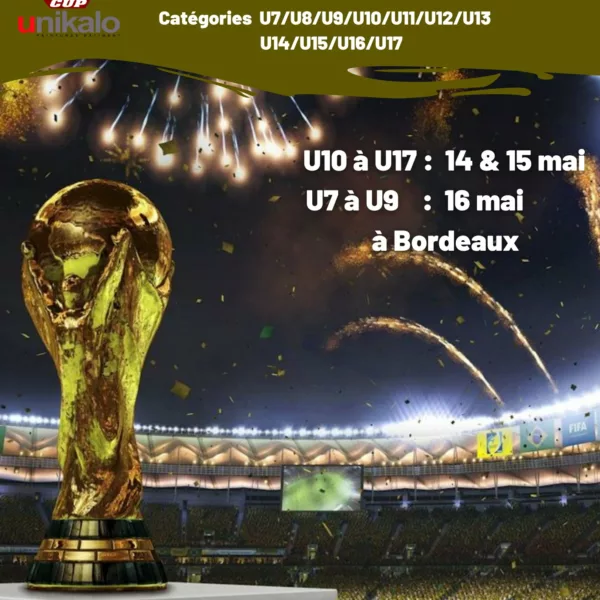 USJ Cup Unikalo 2026 U7, U8 & U9 de l’Union Saint-Jean Football – Bordeaux