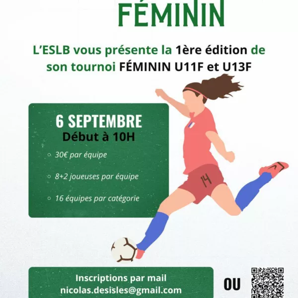 Tournois Féminins 2025 U11F & U13F de l’Espérance La Bouëxière Football
