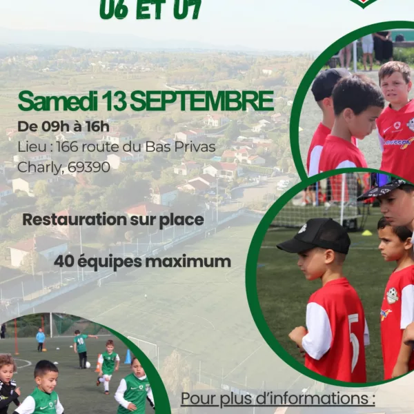 Fest-Foot 2025 U6 & U7 de l’ES Charly Vernaison