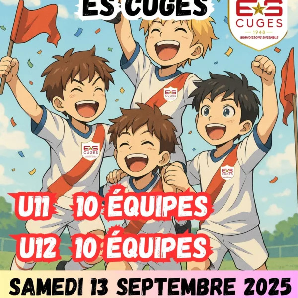 Tournoi de Rentrée 2025 U11 & U12 de l’ES Cuges