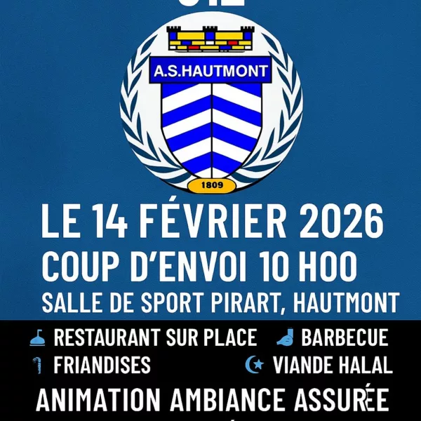 Tournoi de Futsal 2026 U12 de l’AS Hautmont