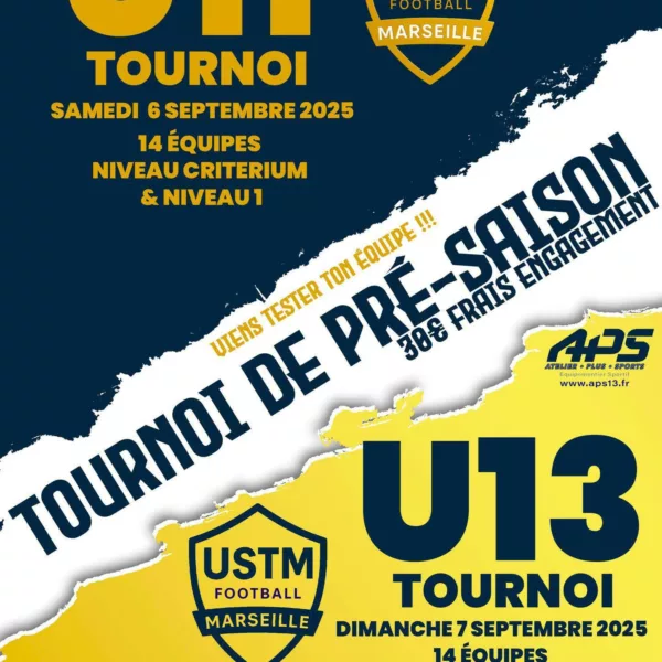 USTM Tournoi de Pré-saison 2025 U11 – Marseille