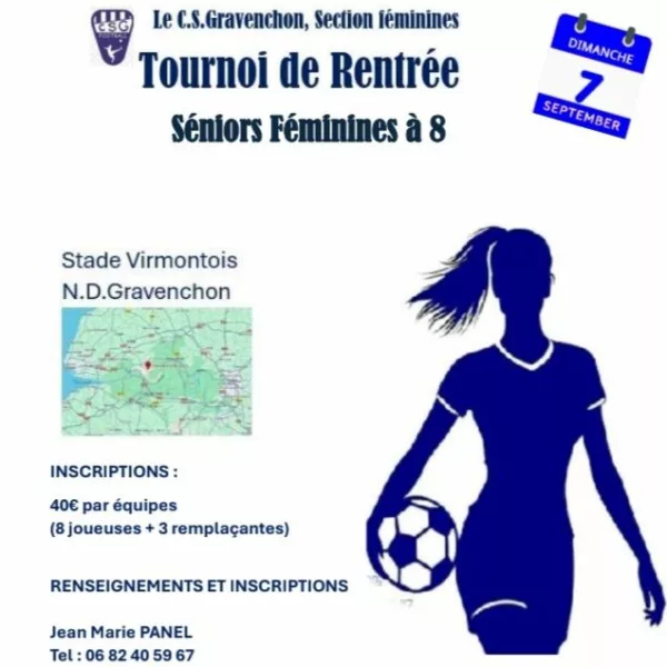 Tournoi de rentrée 2025 Seniors F du GS Gravenchon – Notre-Dame-de-Gravenchon