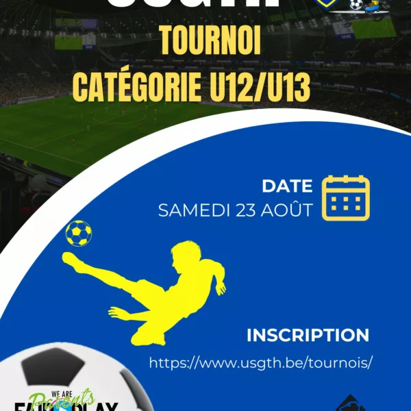 Tournoi USGTH 2025 U12 & U13 – Saint-Ghislain