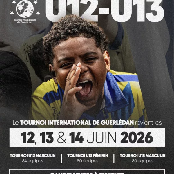 TIG 2026 Tournoi International U12, U13 & U13F de Guerlédan