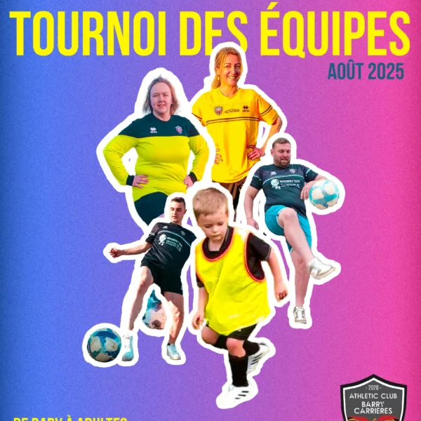 Tournoi 2025 U6, U7, U8 & U9 de l’AC Barry Carrières – Tournai