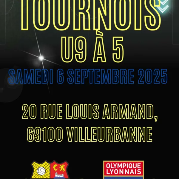 Tournoi 2025 U9 de l’AS Buers – Villeurbanne