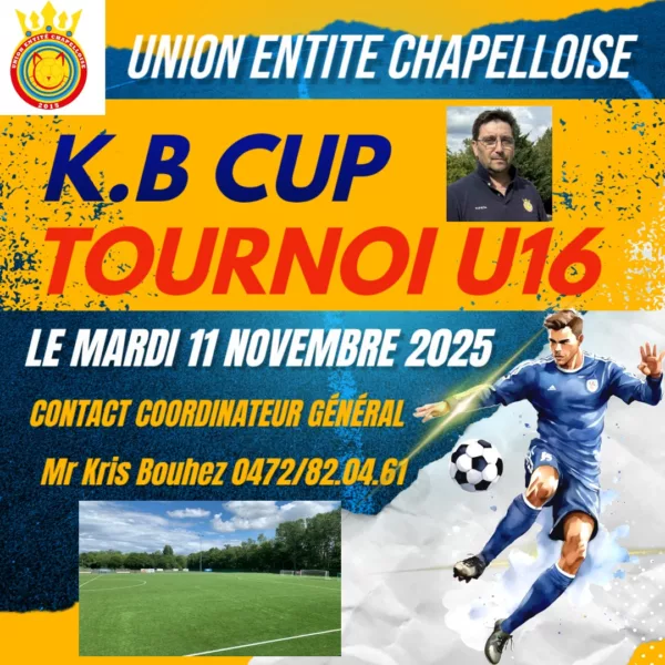 K.B Cup 2025 U16 de Union-Entité Chapelloise – Godarville