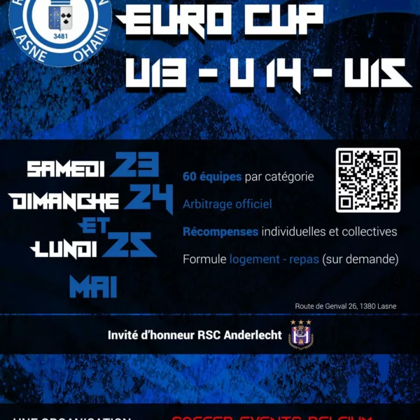 Warriors Euro Cup 2026 U15 – Jodoigne