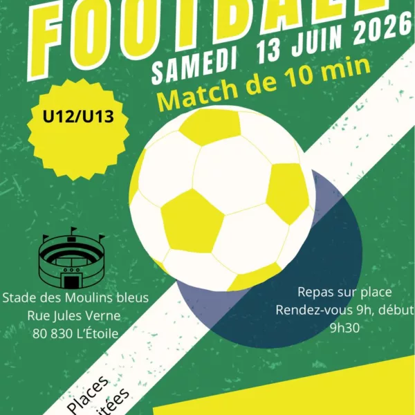 Tournoi 2026 U15 de Avenir De L’Étoile – L’Étoile