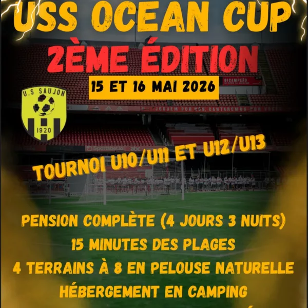 USS Ocean Cup 2026 U11 & U13 de l’US Saujon
