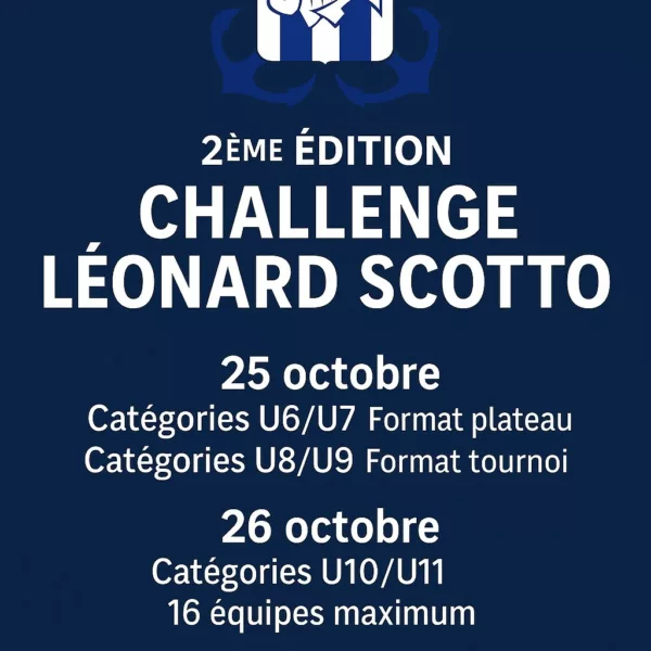 Challenge Léonard Scotto 2025 U10 & U11 du PCAC Sète