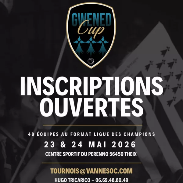 Gwened Cup 2026 U12 du Vannes OC