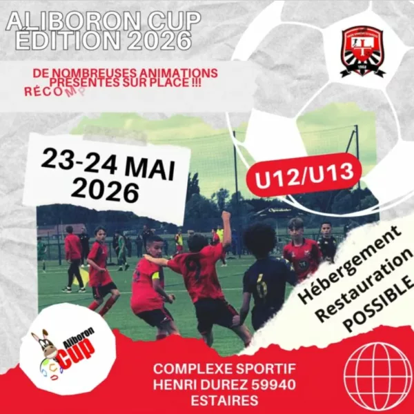 Aliboron Cup 2026 U13 de l’US Estaires