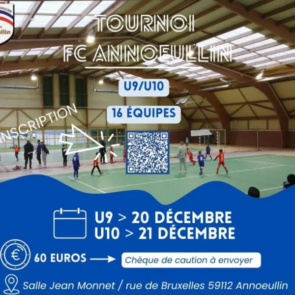 Tournoi de Noël 2025 U9 du FC Annœullin