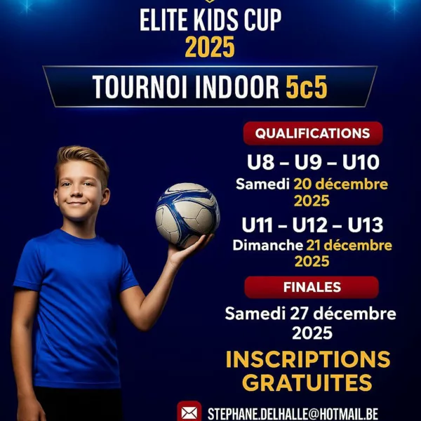 Elite Kids Cup 2025 U8, U9, U10, U11, U12 & U13 – Argenteau