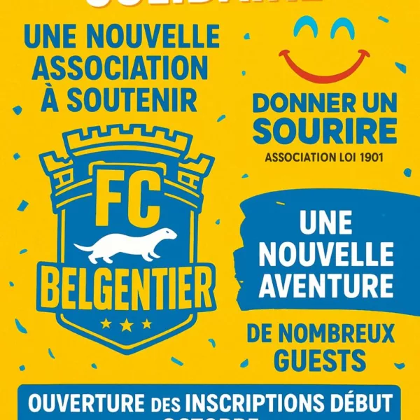 Tournoi solidaire 2026 U8 & U9 du FC Belgentier