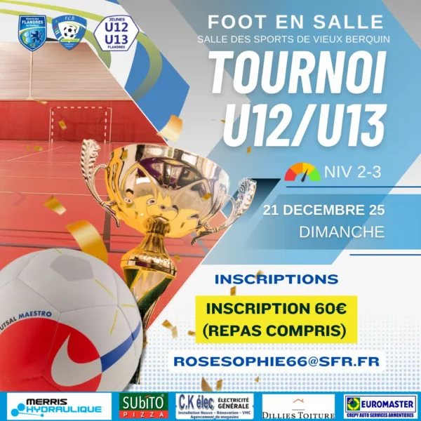 Tournoi 2025 U13 du FC Berquinois
