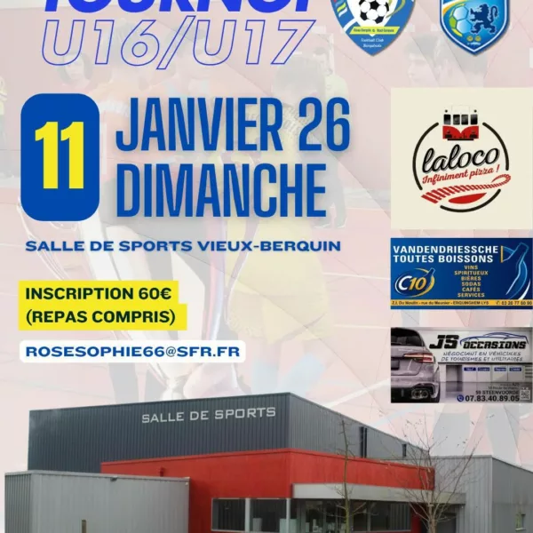 Tournoi 2026 U17 du FC Berquinois