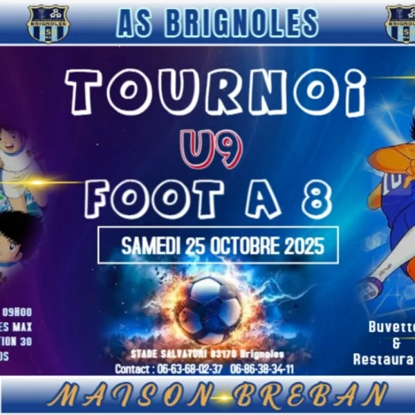 Tournoi 2025 U9 de l’AS Brignoles