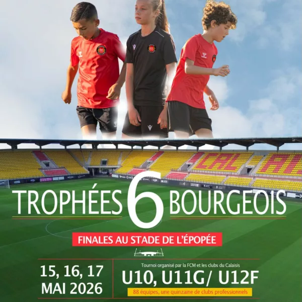 Trophée 6 Bourgeois 2026 U11 & U12F de la Formation Calais & Marck – Calais