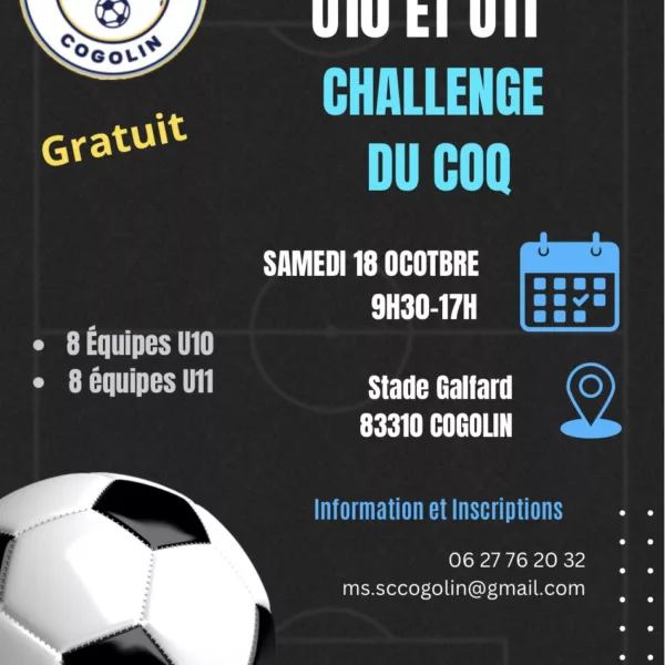 Challenge Du Coq 2025 U10 & U11 du SC Cogolin