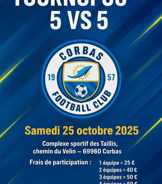 Tournoi 2025 U8 du Corbas FC