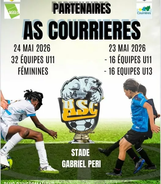 Tournoi des partenaires 2026 U11 & U13 de l’AS Courrières