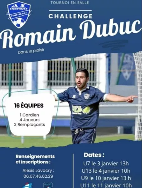 Challenge Romain Dubuc 2026 U9 – Le Tréport