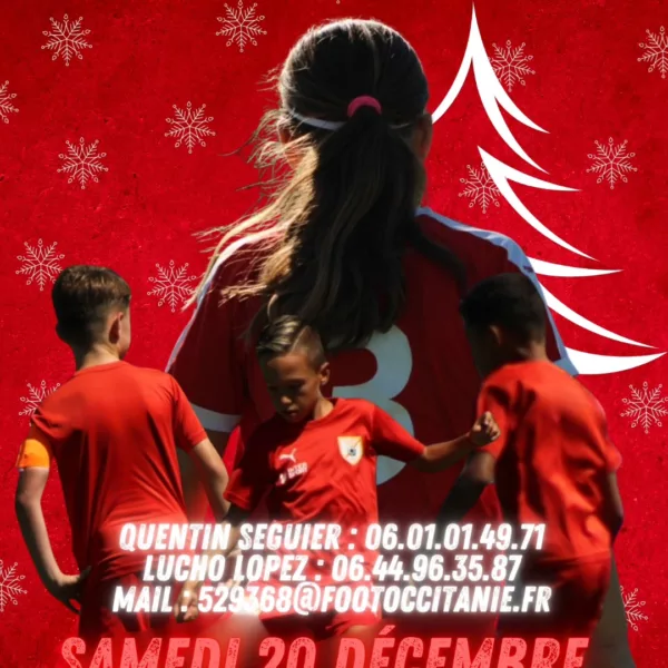 Tournoi de Noel 2025 U6, U7, U8 & U9 de l’AS Fabregues