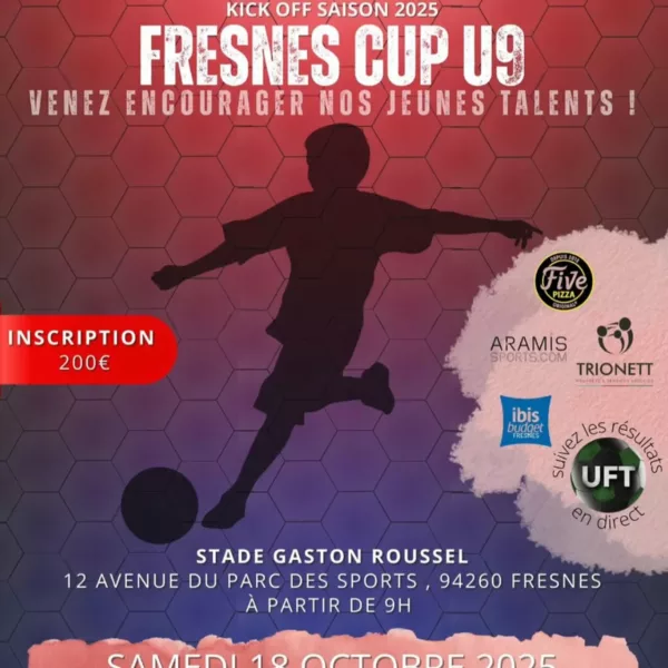 Fresnes Cup 2025 U9 de l’AAS Fresnes
