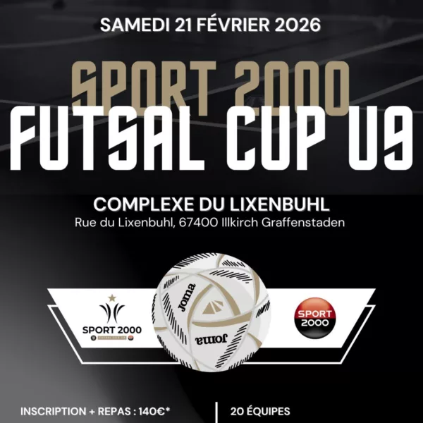 Futsal Cup 2026 U9 du FA Illkirch-Graffenstaden