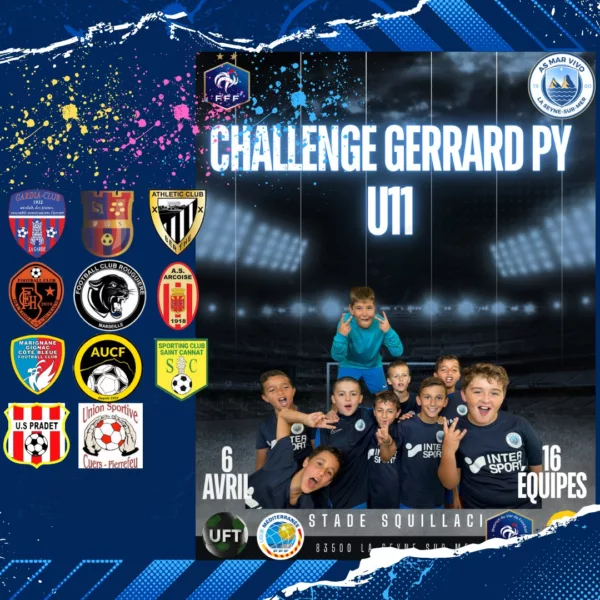 Challenge Gerrard Py 2026 U11 de l’AS Mar Vivo – La Seyne-sur-Mer
